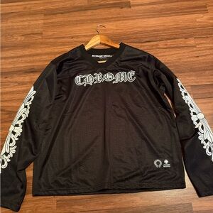 Chrome Hearts Black Long Sleeve Shirt